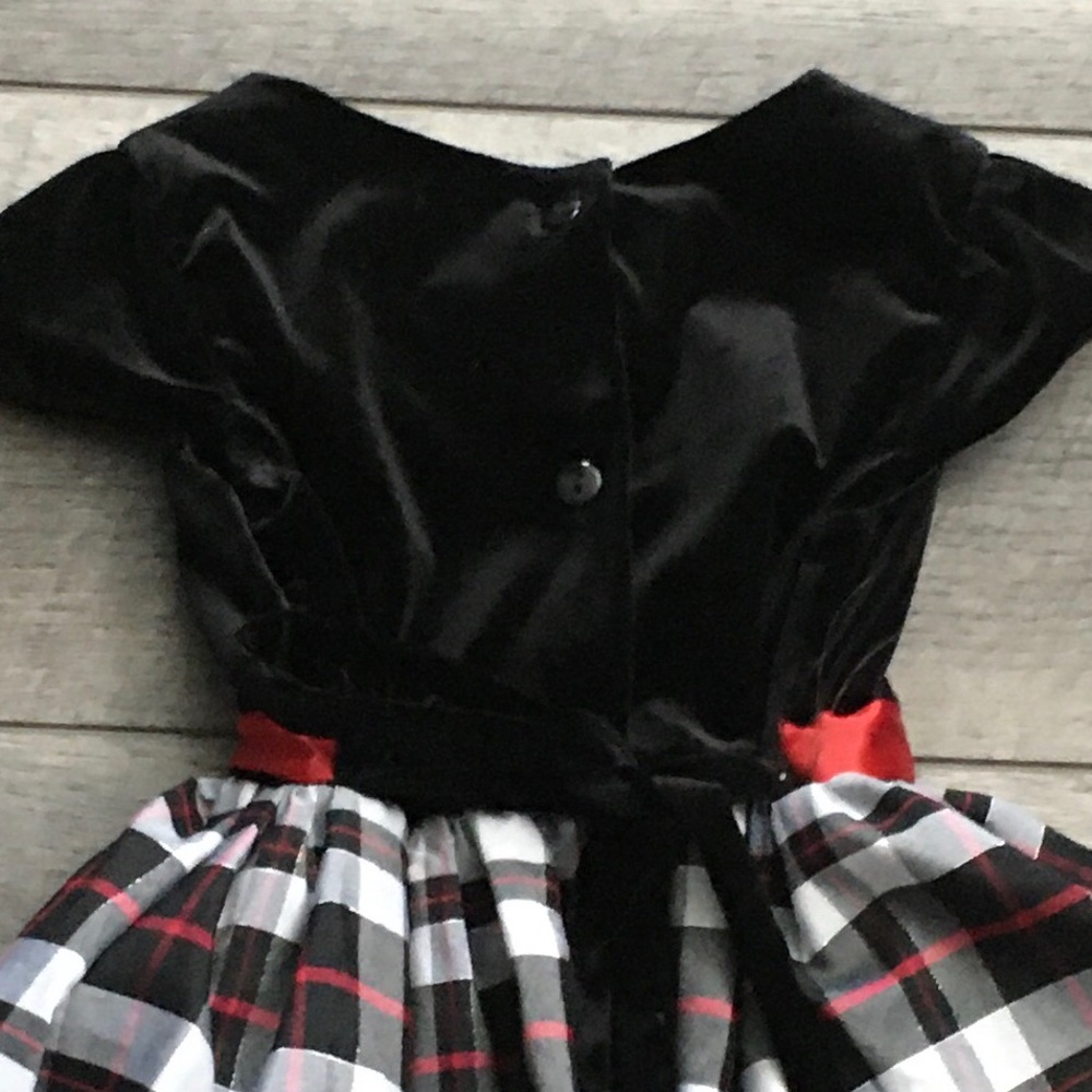 ❤️ Sweet Heart Rose Plaid Dress - Picture 7 of 9